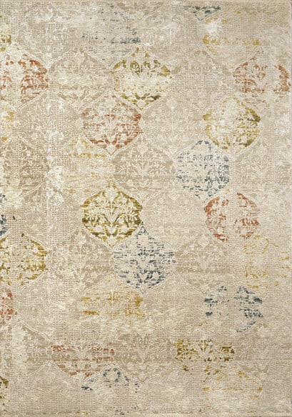 Dynamic Rugs HUDSON 1452-899 Beige and Multi